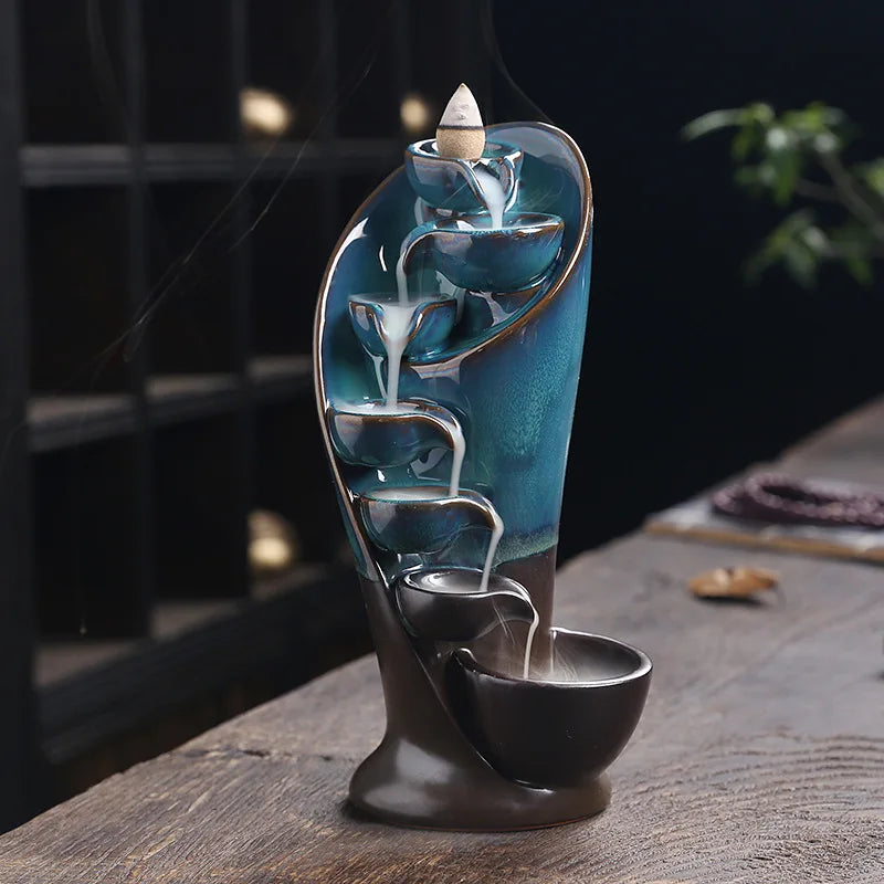 Home Decor Waterfall Incense Holder