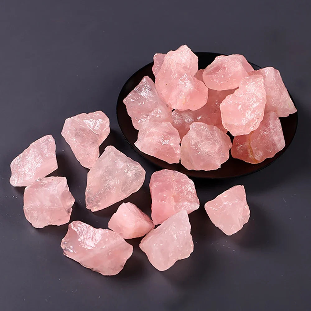 Rose Quartz – Crystal of Love, Energy, and Harmony for Meditation and Decoration